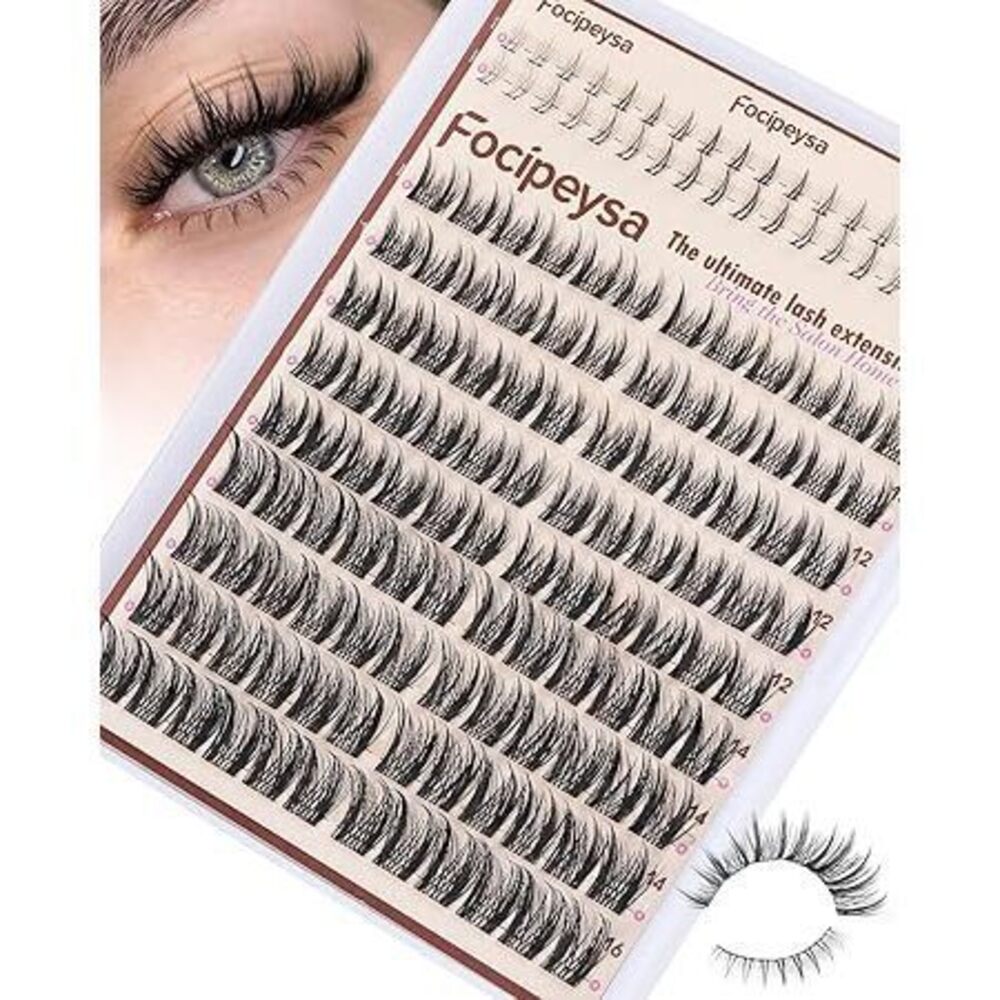 Wispy Lash Clusters Natural Eyelash Clusters Pestañas Postizas Naturales Spiky